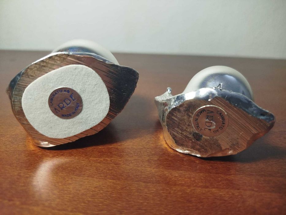 Conjunto de Caracóis em banho de prata Ardè - Made in Italy