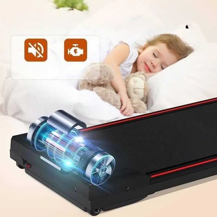 Бігова доріжка 3в1 Q1 , 2.5HP, до 140 кг, тиха, компактна, уцінка!