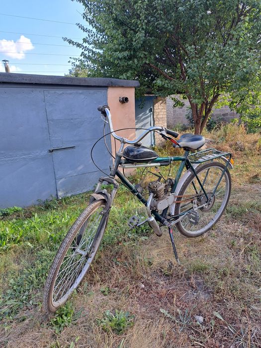 Веломоторчик на бензине: 10 000 грн. - Велосипеди Павлоград на Olx