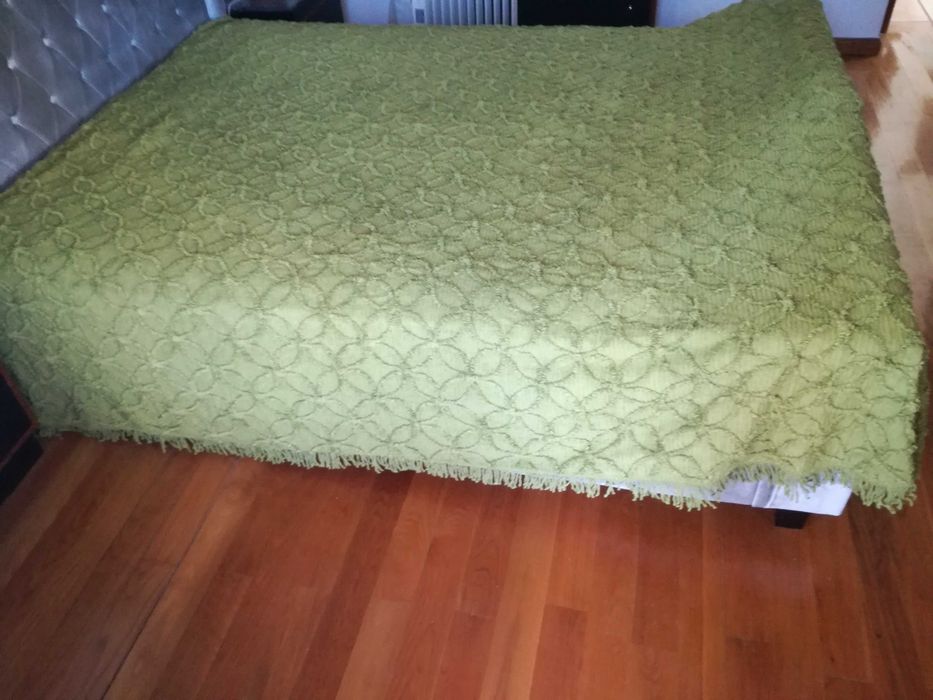 Colcha manta cobertor de verão verde seco Turner brothers