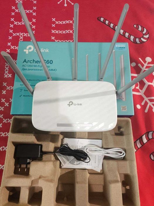Роутер WiFi TP-LINK Archer C60 AC1350