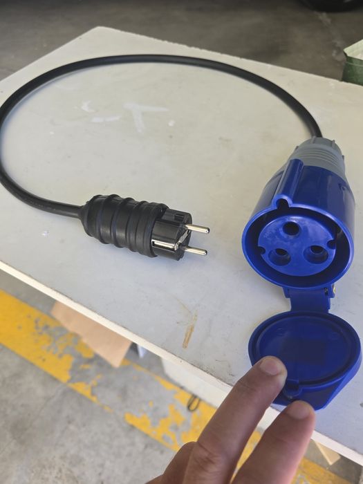 Adaptador monofásico Schuco 32a