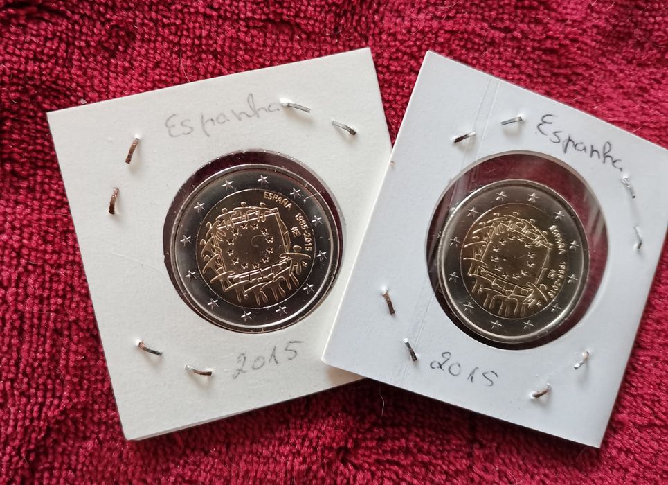 Moeda comemorativa de 2€ - Espanha 2015
