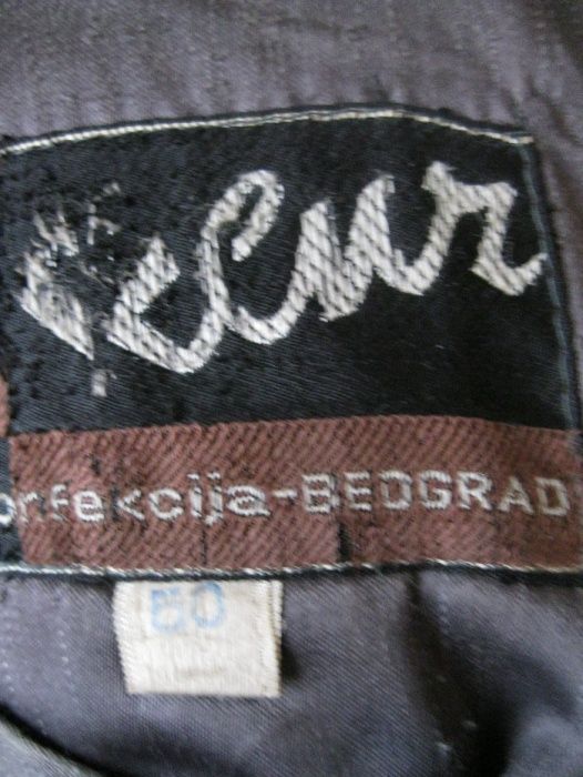 Пальто драповое в клетку СССР