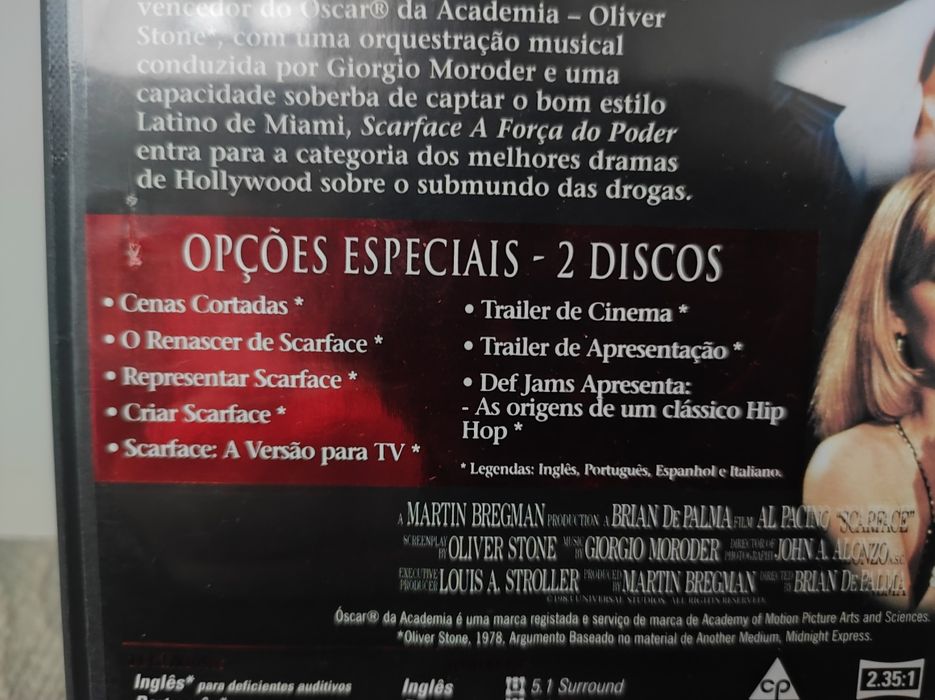 Scarface - A força do poder - Edição especial em 2 discos