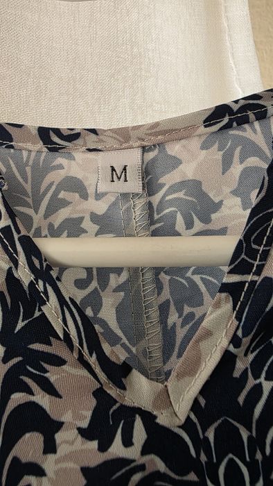 Sukienka błękitno biała na lato