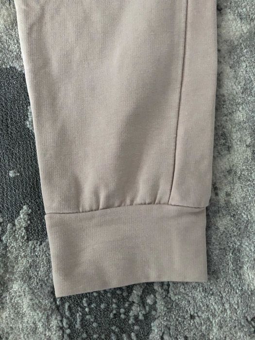 dres damski beżowy bawełna i elastan r s