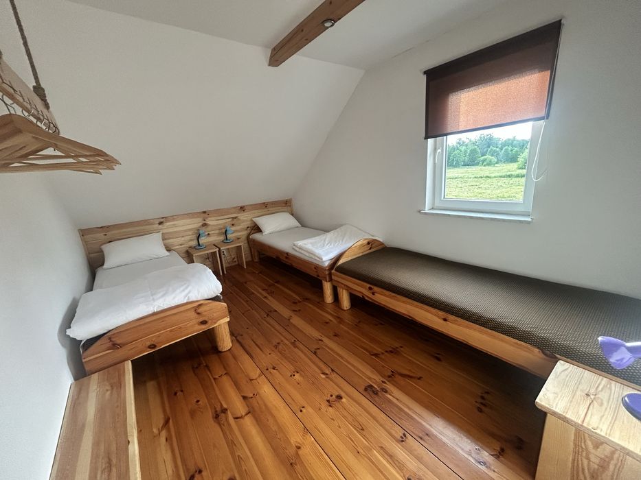 Biały domek na Mazurach - Zielony Łączyk BANIA SAUNA