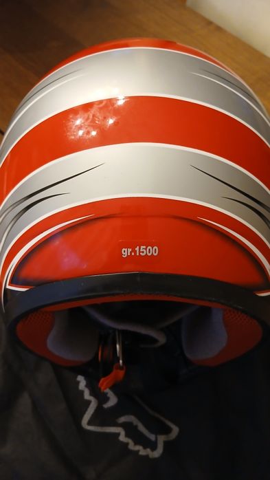 Capacete motocross vintage Fox Racing