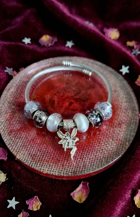 Bransoletka damska,  modułowa,  handmade