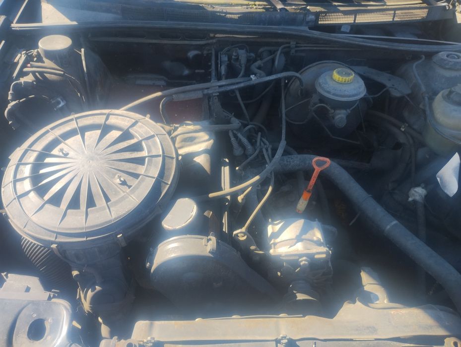 Audi B3 wnętrze fotele