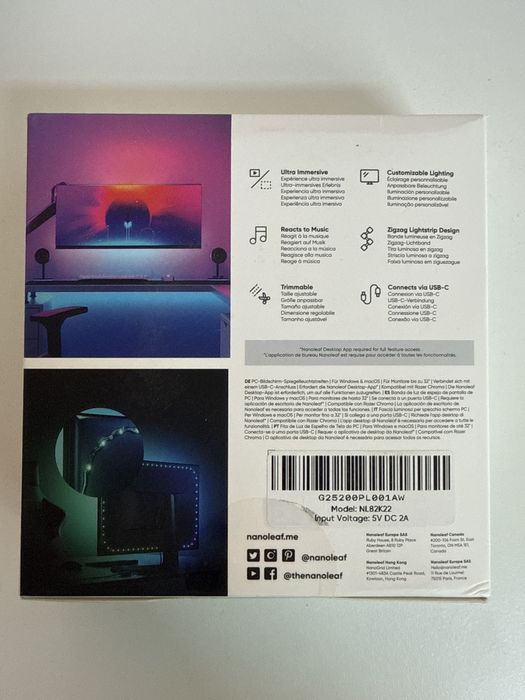 PC Screen Mirror Lightstrip