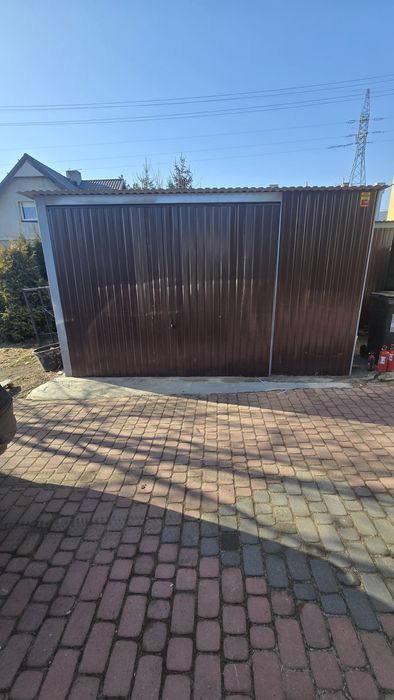 Garaż 6x4 m prawie nowy 1 rok antykondensat