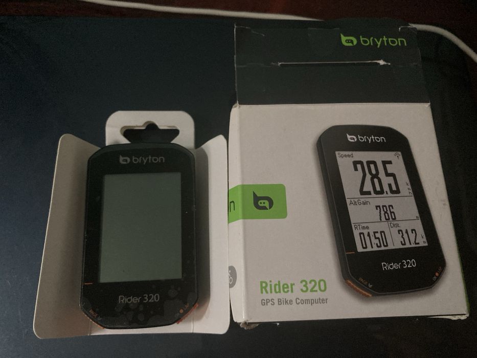 Велокомпʼютер bryton rider 320