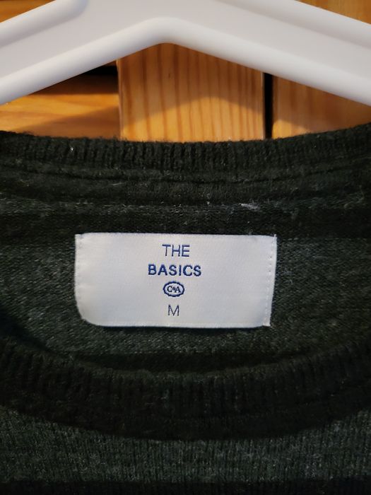 Sweter męski w paski