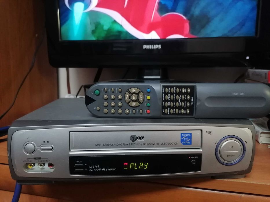 Magnetowid VHS LG LV2765 HI-FI stereo pilot