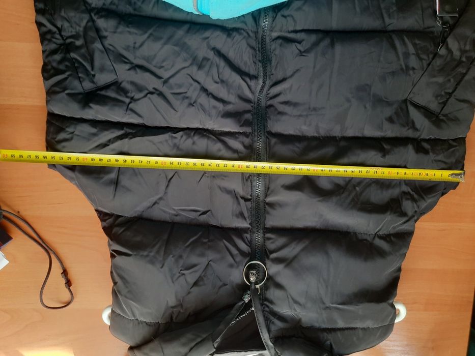 Czarna pikowana kamizelka 4XL z metki nowa
