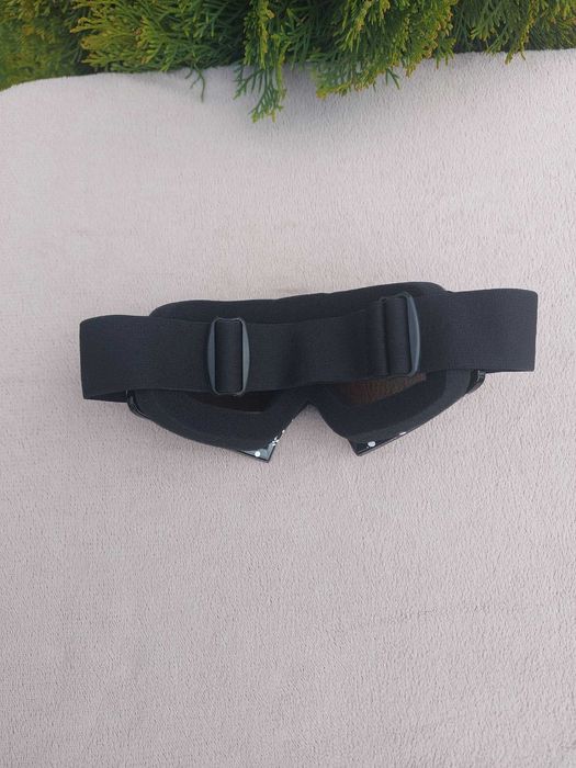 Мото окуляри з дзеркальним покриттям Zelart MT003-2-BK2 чорні