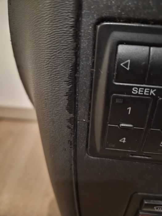 Consola central com radio original de audi a3