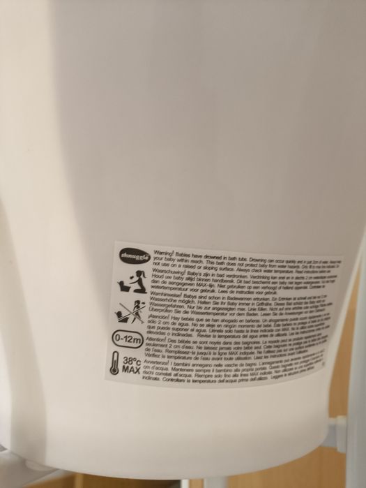 Banheira de bebe shnuggle c/suporte