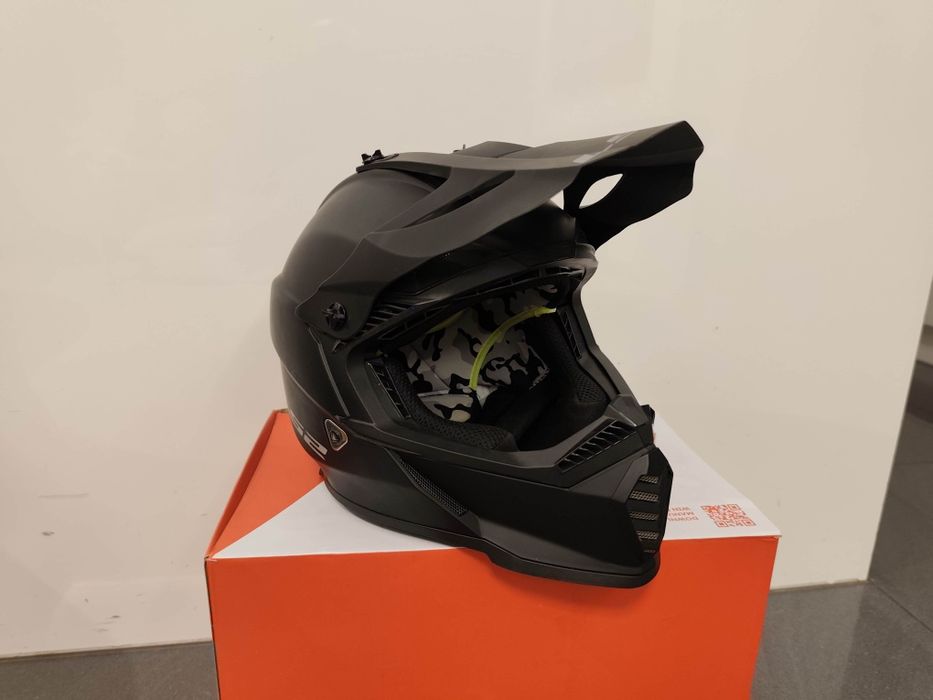 Kask LS2 MX437 fast evo matt black
