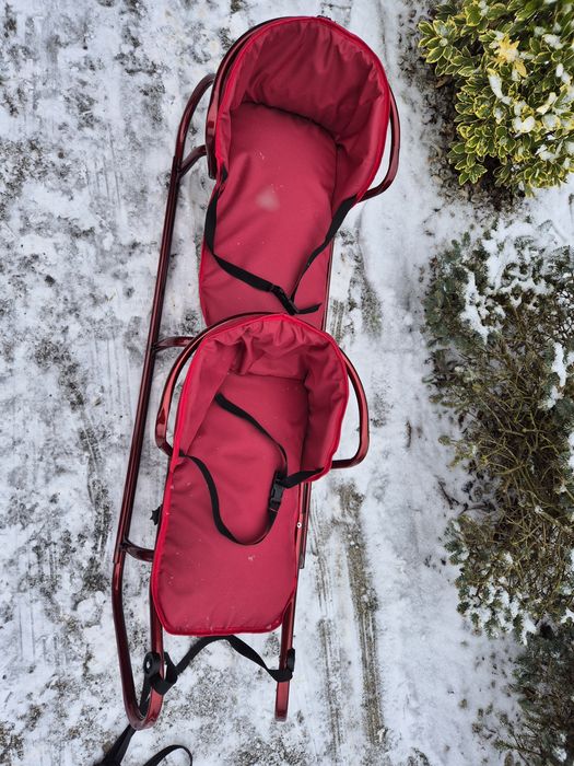 Sanki podwójne dla bliźniaków