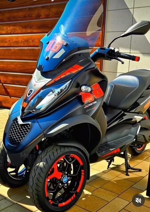 Piaggio MP-3 mp3 500 ie sport ABS ASR,  na prawo jazdy kat B  +kufer+ kask Nowy