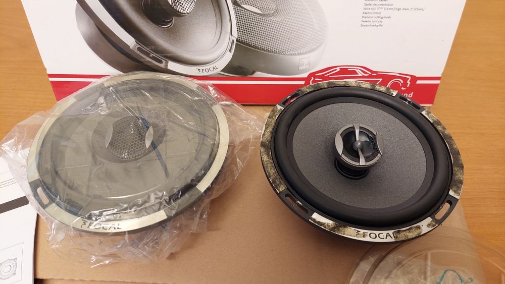 Coluna auto Focal PC165 2 Vias Coaxiais