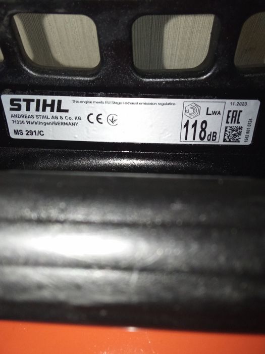 бензопила штиль Stihl 291 2023 рік стан нового з Німеччини