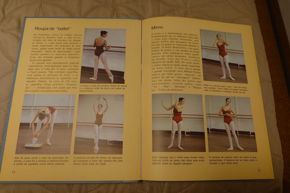 Livro “O Mundo do Ballet” da Verbo (Anos 80)