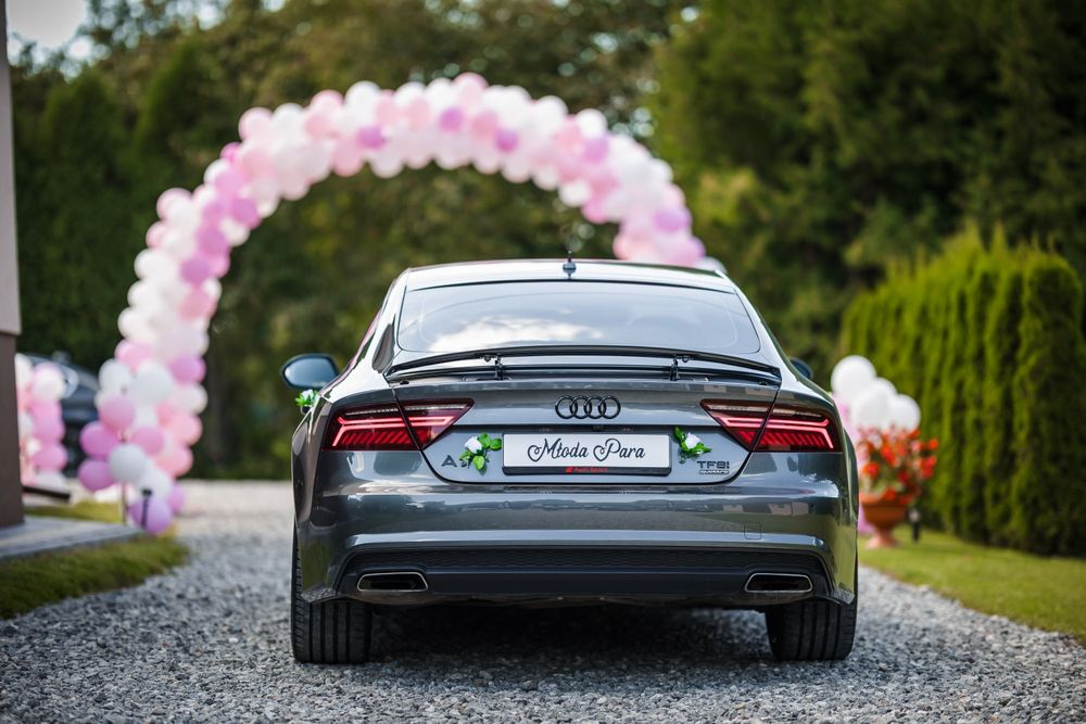 ZAPISY 2026/2027 Wynajmę auto Audi A7 C7 S-line do ślubu/wesela LU