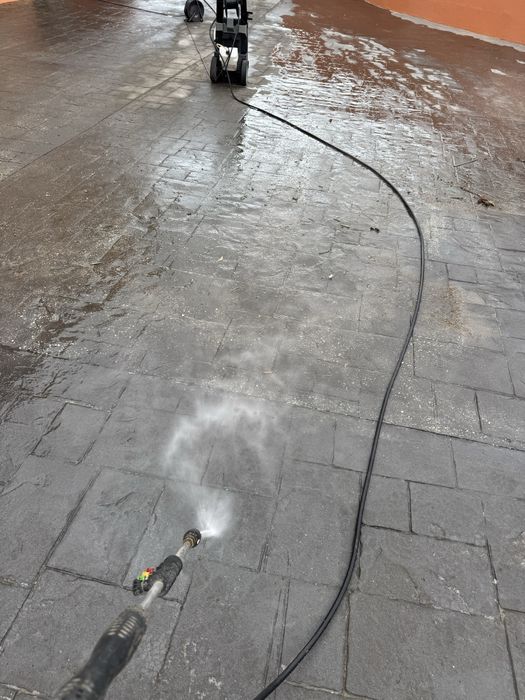 Limpeza e lavagem de terraços