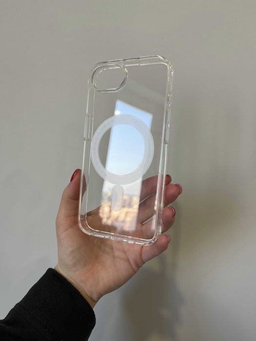 Чохол Clear Magsafe для iPhone 16e айфон 17e чехол iPhone 17е айфон 16e