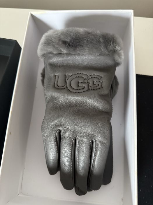 Nowe rekawiczki skorzane marki UGG rozm.M - 100% oryginał