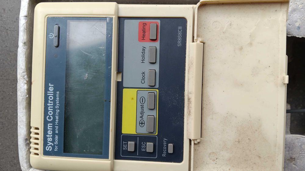 Controlador electrónico para sistema solar térmico