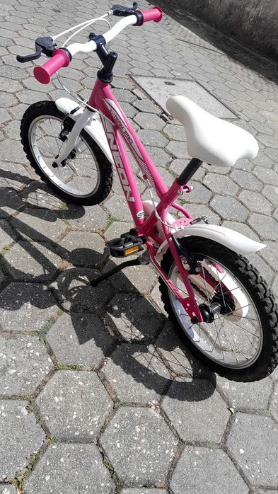 Bicicletas criança rosa