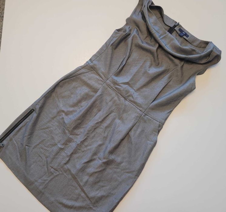 Sukienka midi GAP Gray