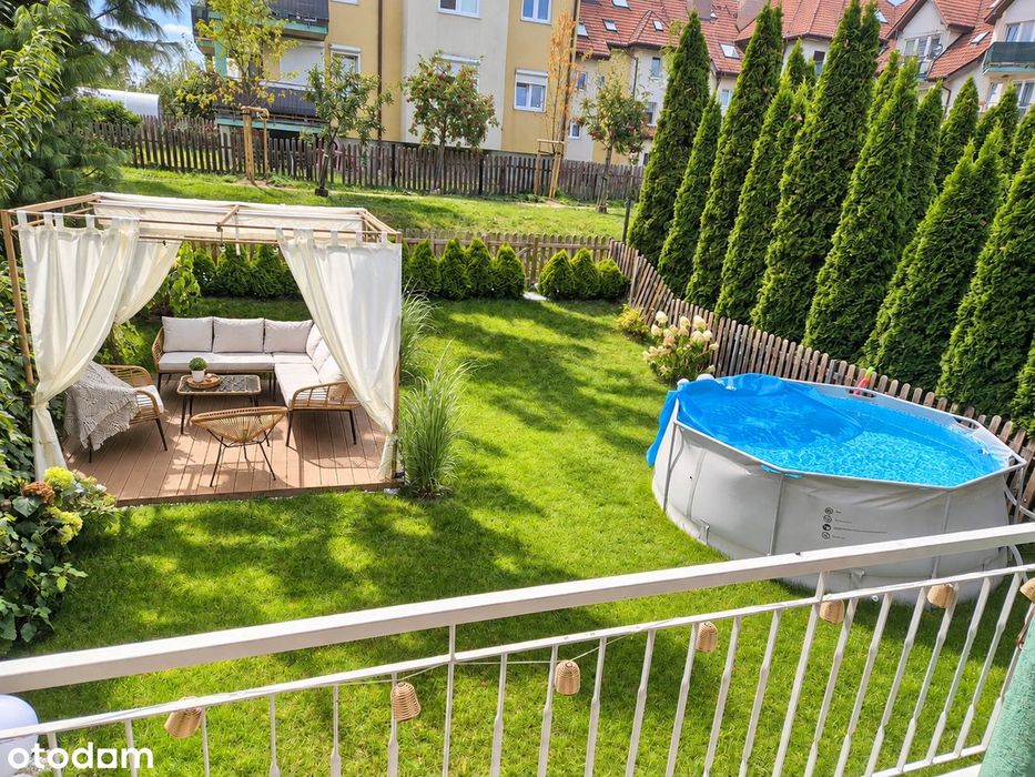 MIESZKANIE Z PRYWATNYM OGRODEM OK. 100 m² – gotowe do zamieszkania.