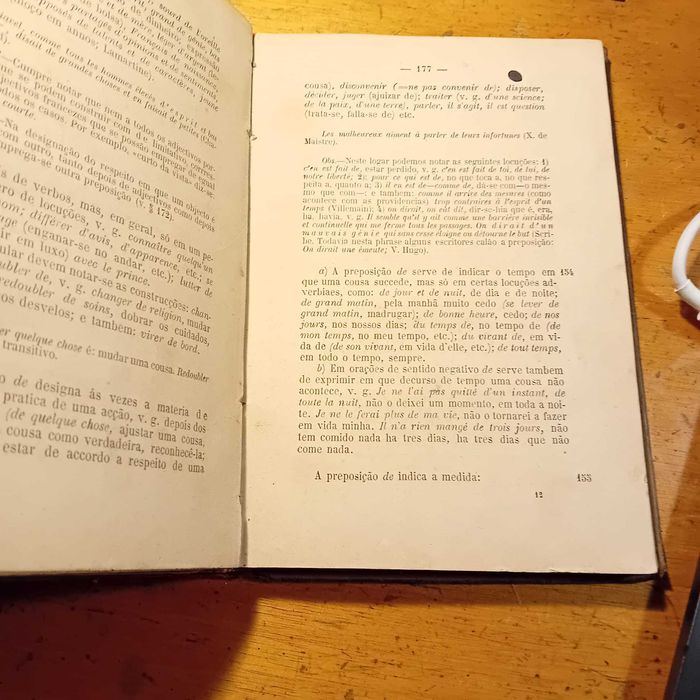 Grammatica Franceza  para uso das escolas