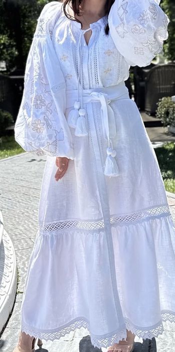 Вишиванка Біла сукня
