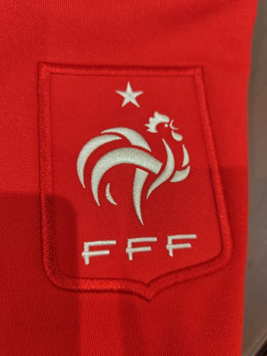 Casaco de treino/casual oficial da Seleção Francesa de Futebol (FFF - Fédération Française de Football), fabricado pela Nike.
