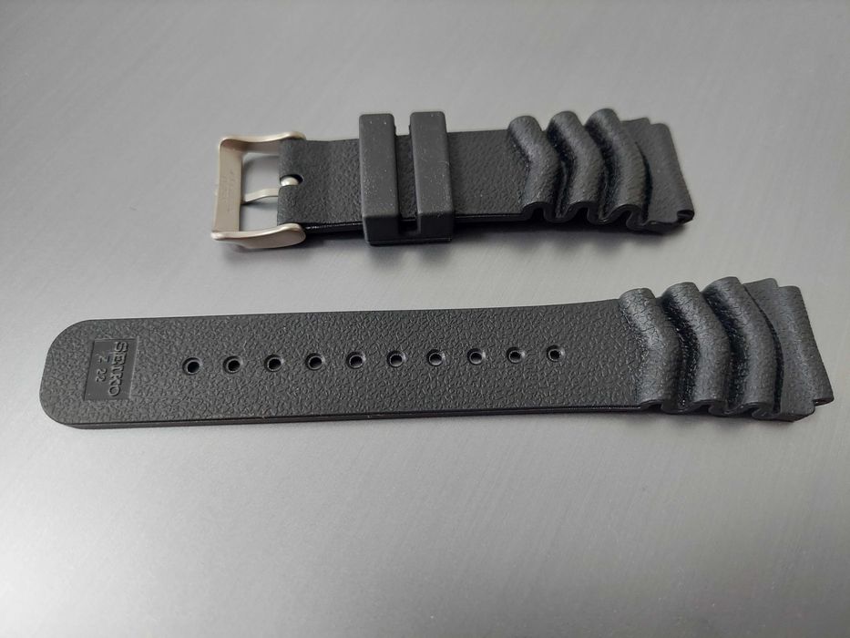 Bracelete borracha para relógio 22mm Novo