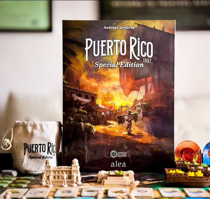 Puerto Rico edycja specjalna gra planszowa. Nowa w folii