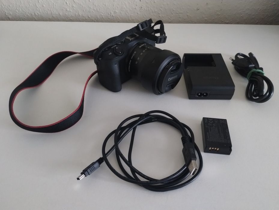 Canon eos M3 + obiektyw 15-55mm