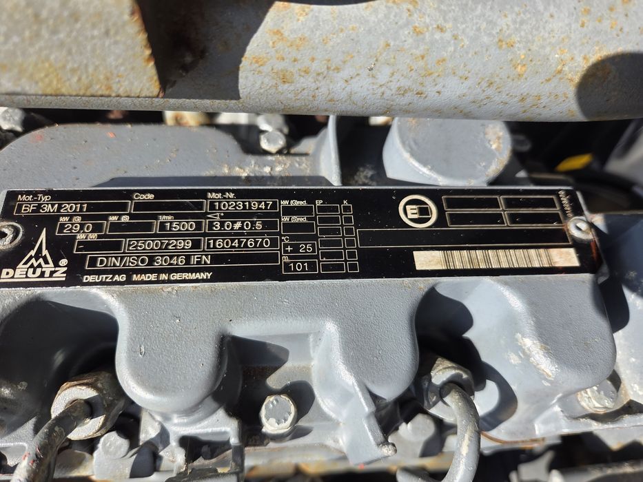 Agregat prądotwórczy 24 kw Atlas Copco silnik deutz
