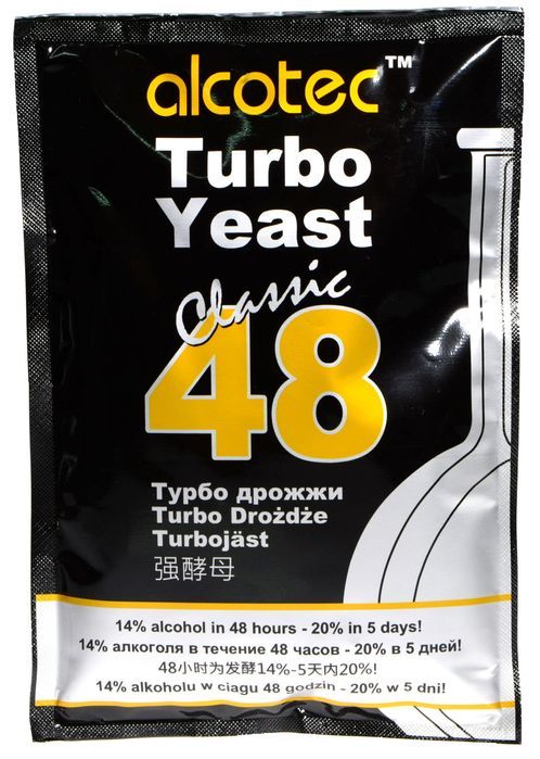 Alcotec Classic 48 Turbo Yeast  40szt drożdże gorzelnicze