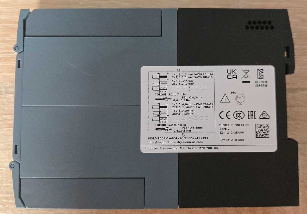 Softstart Siemens 3RM1002-1AA04