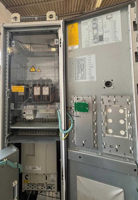 Variador de velocidade industrial ABB série ACS800 - NOVO -