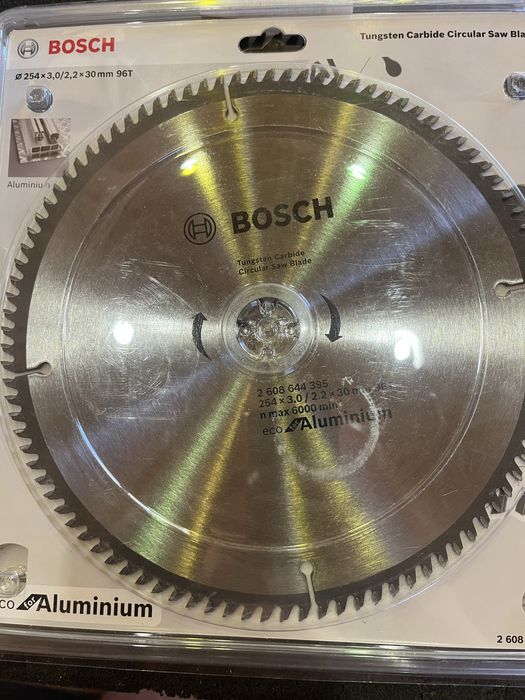 Диск bosh aluminium 254