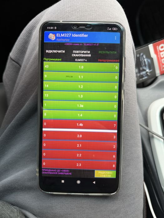 Автосканер ELM327 WiFi IOS iphone Bluetooth 1.5 дві плати Android OBD2